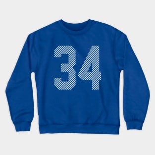 Iconic Number 34 Crewneck Sweatshirt